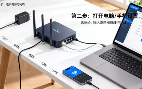 公司网络路由器怎么设置？路由器设置教程图解