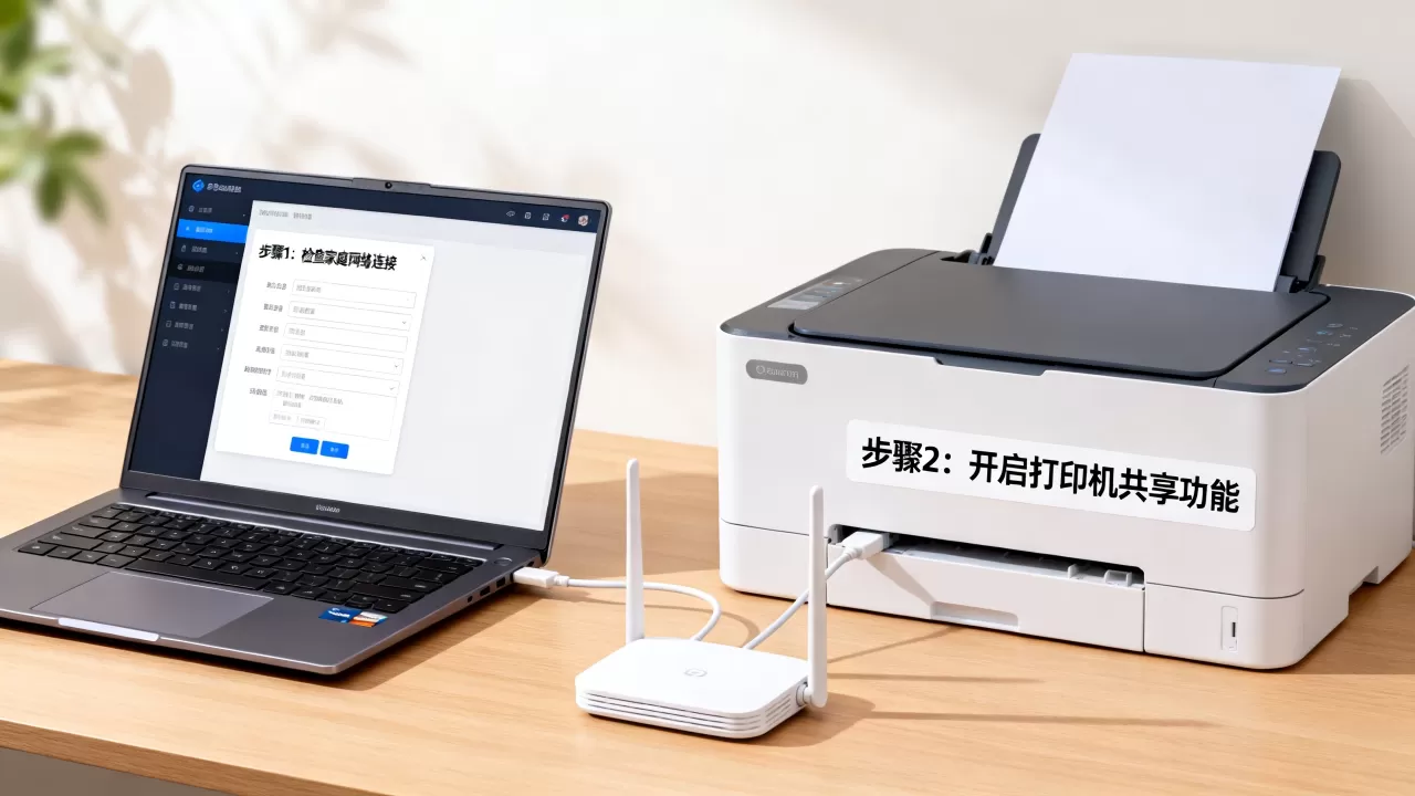 公司电脑怎么连家庭打印机?家庭网络打印机共享设置 公司电脑怎么连家庭打印机?家庭网络打印机共享设置