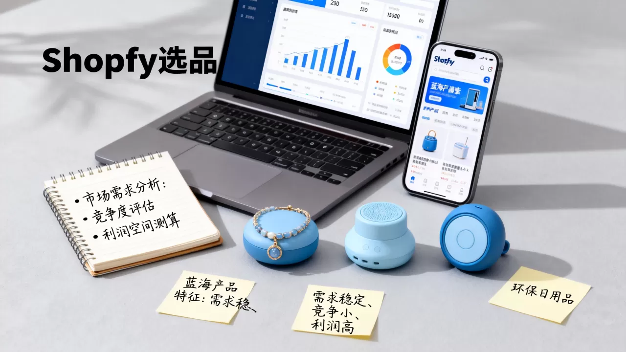 Shopify选品有哪些方法和技巧？如何精准定位蓝海产品