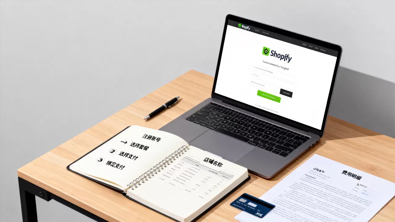 Shopify跨境电商开店流程及费用是多少？注册Shopify店铺详细步骤