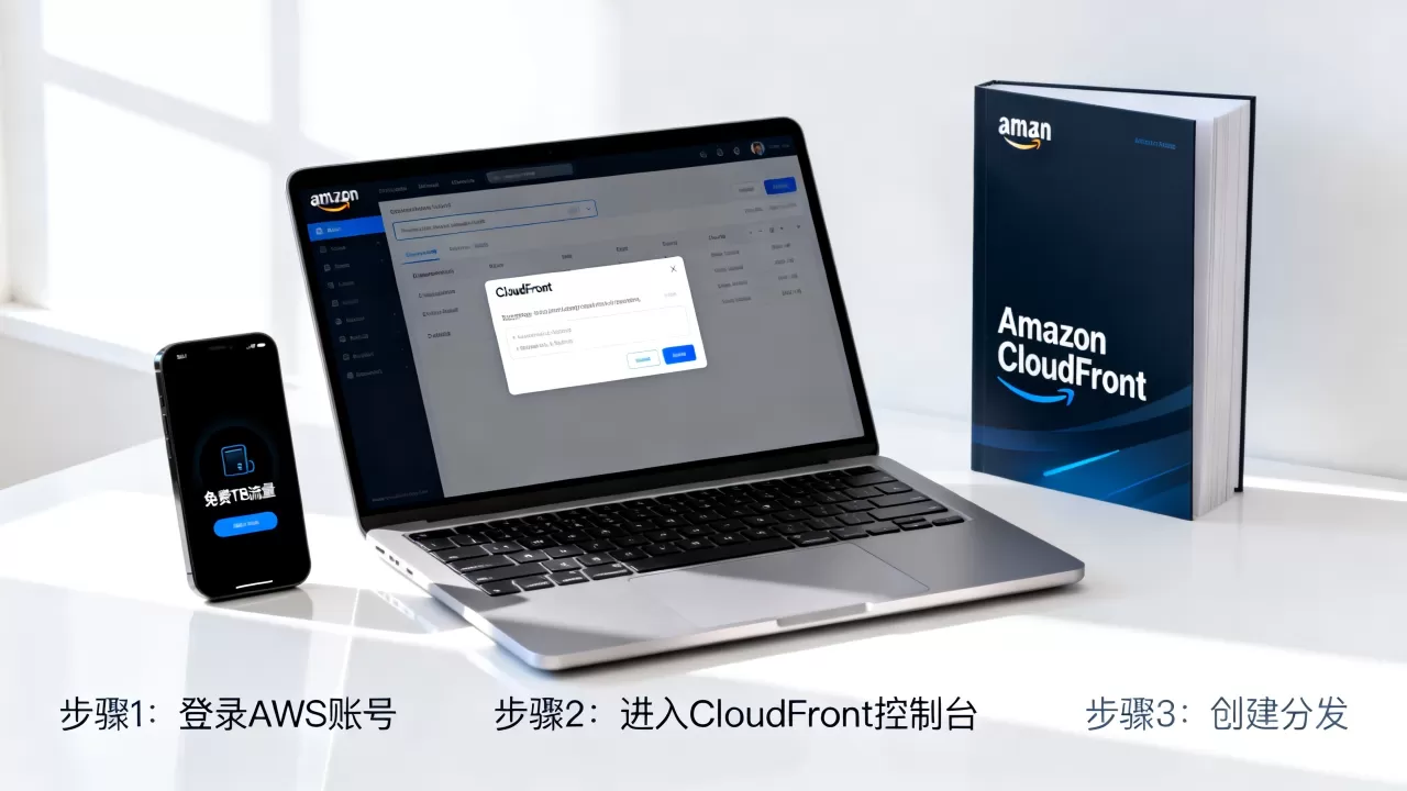 亚马逊云CDN怎么免费开通?Amazon CloudFront免费1TB加速教程 亚马逊云CDN怎么免费开通?Amazon CloudFront免费1TB加速教程