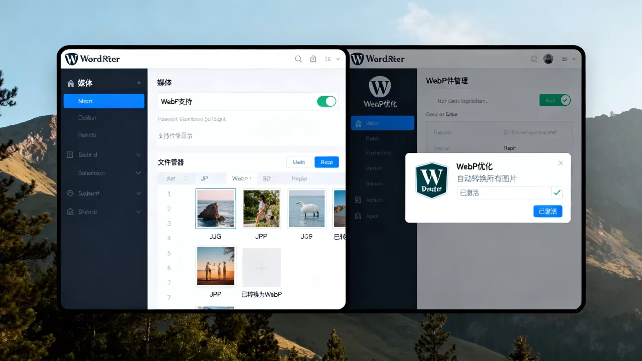WordPress站如何启用WebP图像?WordPress开启WebP格式详细教程 WordPress站如何启用WebP图像?WordPress开启WebP格式详细教程