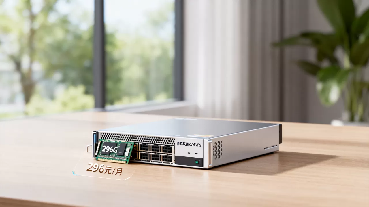 青岛联通KVM VPS春节优惠296元/月，2核4G内存VPS推荐