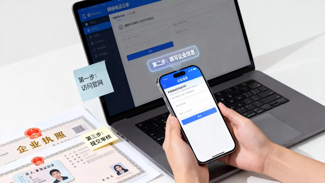 公司网络电话如何注册机？企业网络电话注册流程详解