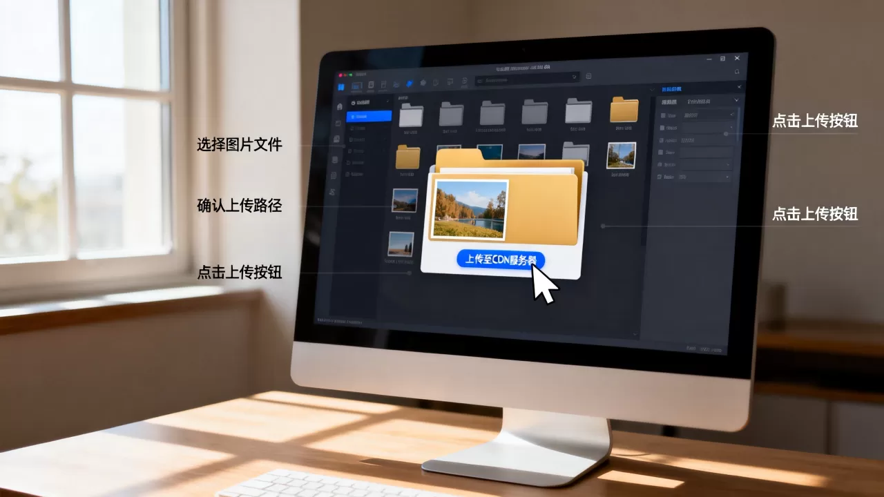 图片怎么存cdn？图片上传到cdn服务器教程