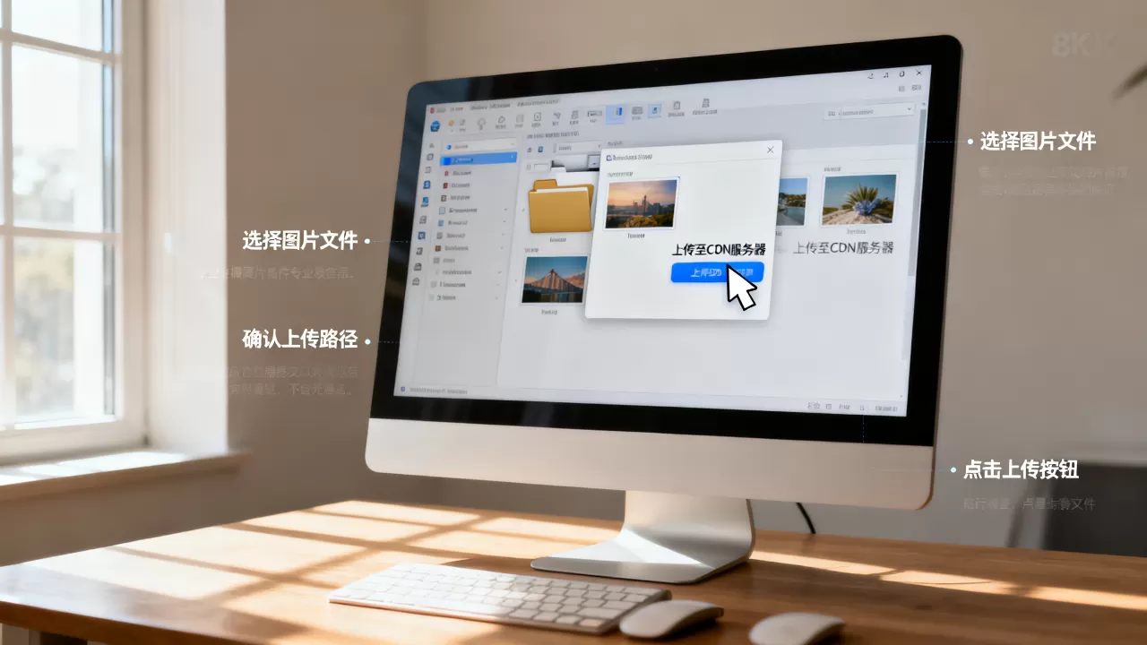 图片怎么存cdn？图片上传到cdn服务器教程