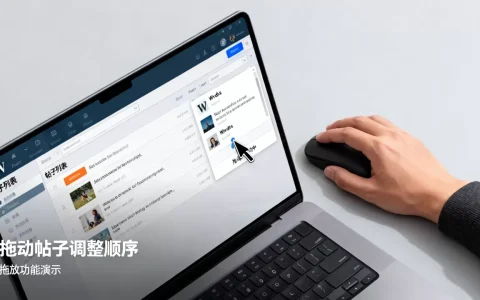 WordPress帖子怎么排序？拖放功能怎么实现