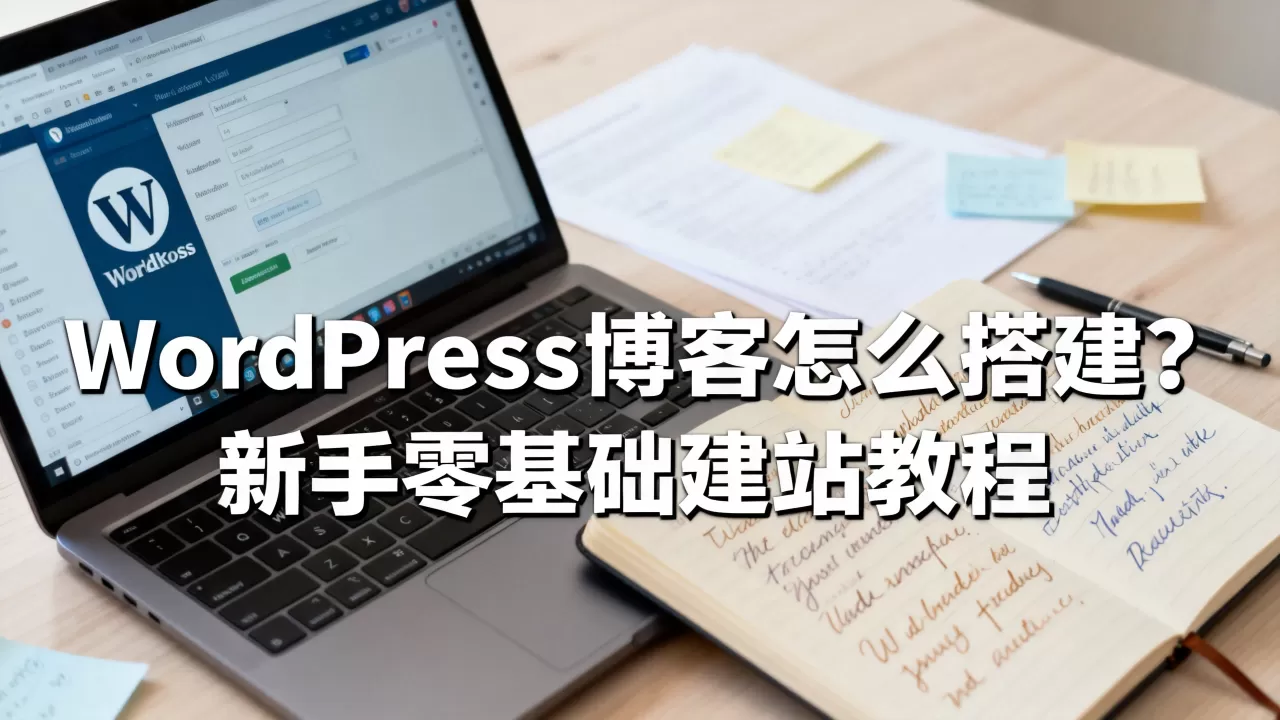 WordPress博客怎么搭建？新手零基础建站教程