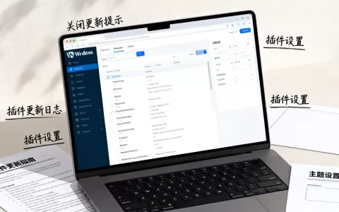 WordPress插件和主题如何关闭更新提示，wordpress关闭后台更新提示