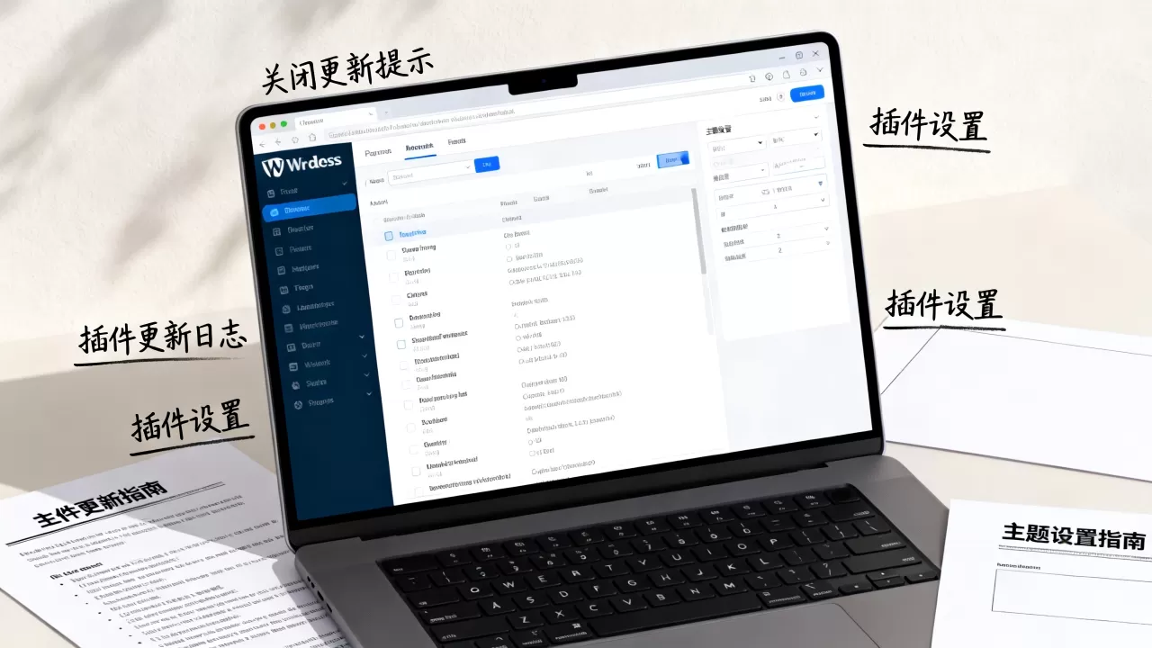 WordPress插件和主题如何关闭更新提示,wordpress关闭后台更新提示 WordPress插件和主题如何关闭更新提示,wordpress关闭后台更新提示