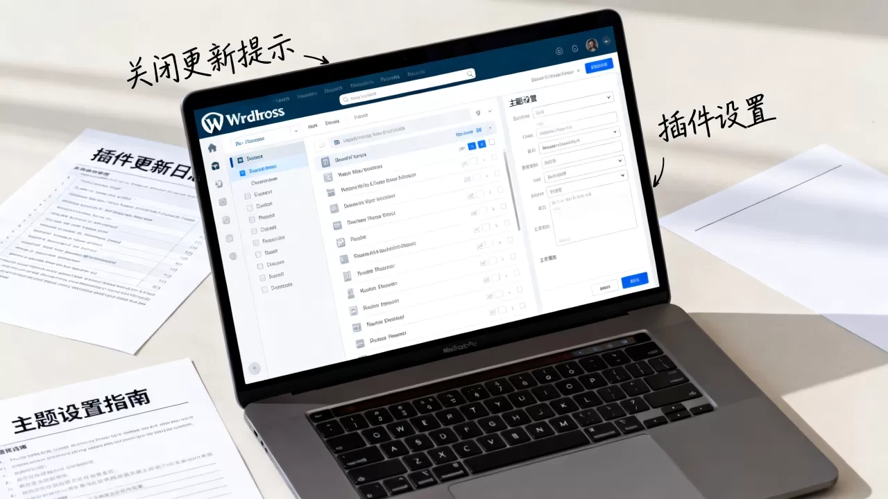 WordPress插件和主题如何关闭更新提示,wordpress关闭后台更新提示 WordPress插件和主题如何关闭更新提示,wordpress关闭后台更新提示