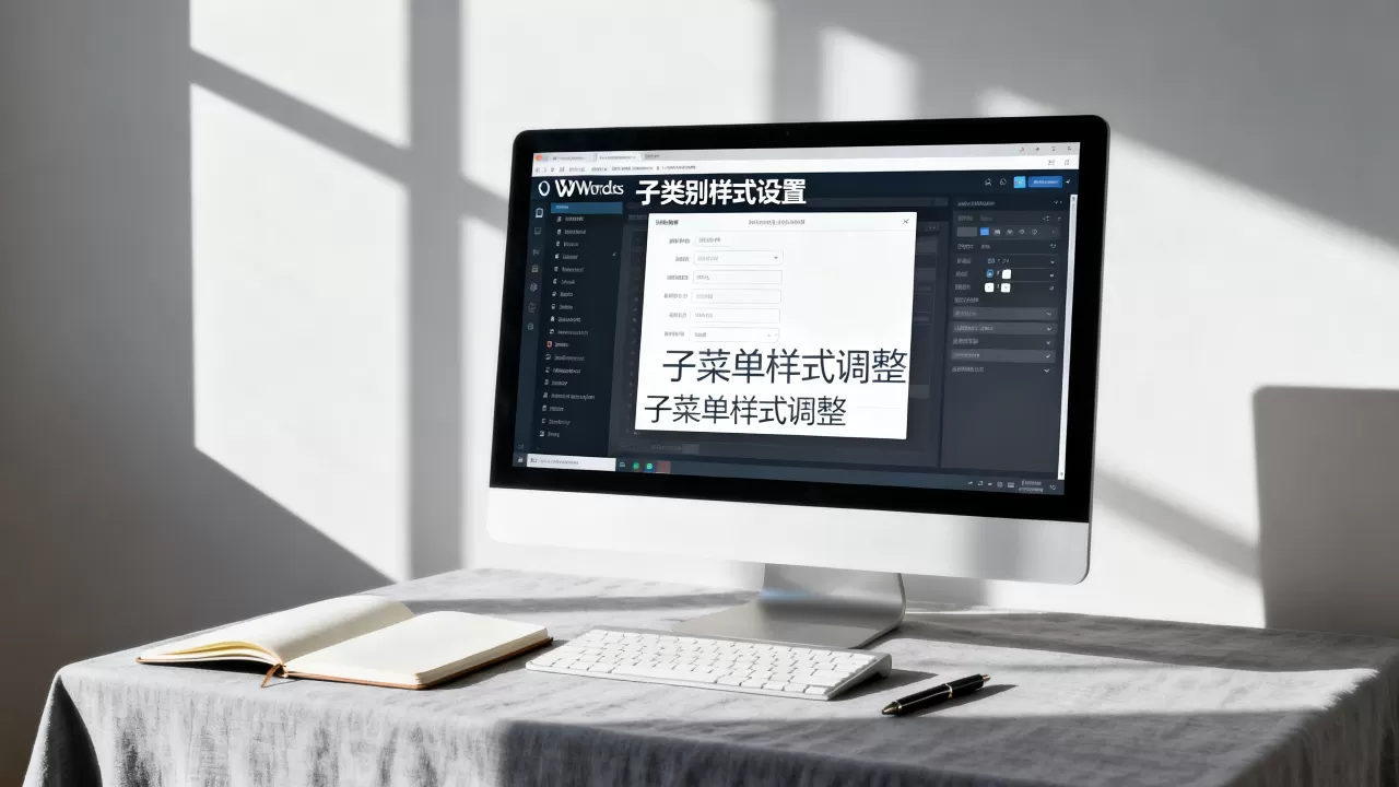 WordPress如何隐藏或设置子类别样式?子菜单样式怎么改 WordPress如何隐藏或设置子类别样式?子菜单样式怎么改