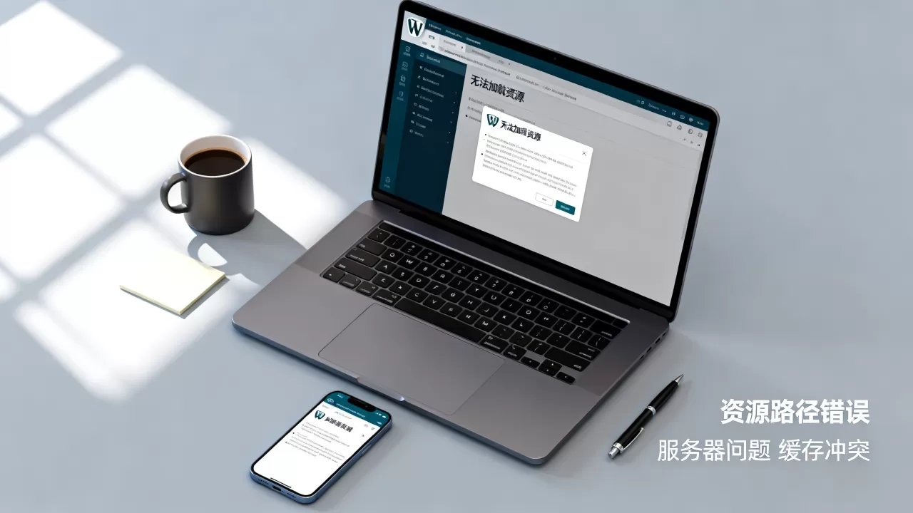WordPress提示无法加载资源怎么解决？网站资源加载失败原因