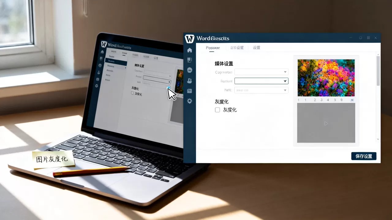 WordPress站点图像如何灰度化?WordPress网站设置图片变黑白 WordPress站点图像如何灰度化?WordPress网站设置图片变黑白