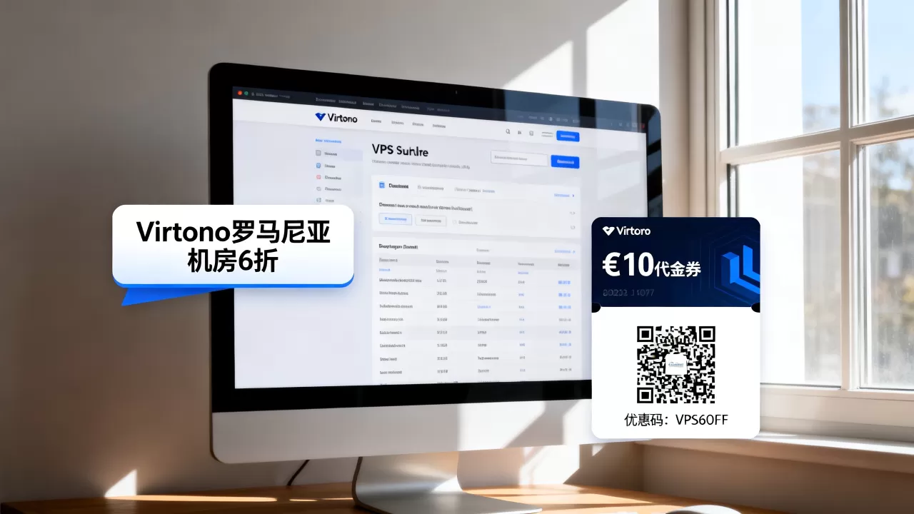 Virtono罗马尼亚机房6折+€10代金券怎么用?VPS购买优惠码领取教程 Virtono罗马尼亚机房6折+€10代金券怎么用?VPS购买优惠码领取教程