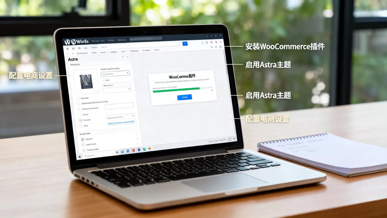 如何将WooCommerce集成到Astra主题上?WordPress电商主题配置教程 如何将WooCommerce集成到Astra主题上?WordPress电商主题配置教程