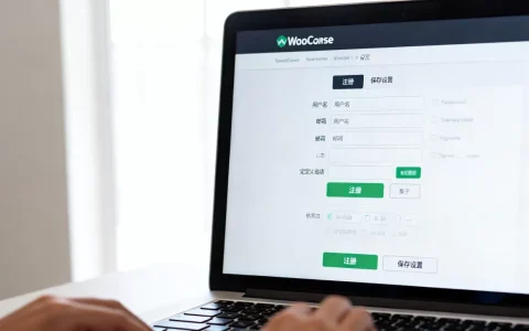 WooCommerce注册页怎么设置？如何自定义注册页面