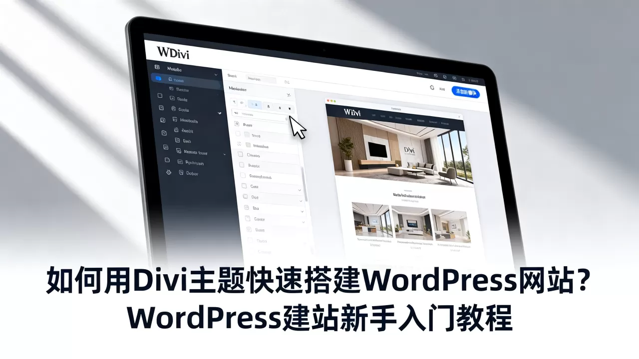 如何用Divi主题快速搭建WordPress网站?WordPress建站新手入门教程 如何用Divi主题快速搭建WordPress网站?WordPress建站新手入门教程