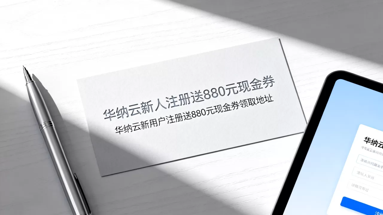 华纳云新人注册送880元现金券是真的吗？华纳云新用户注册送880元现金券领取地址
