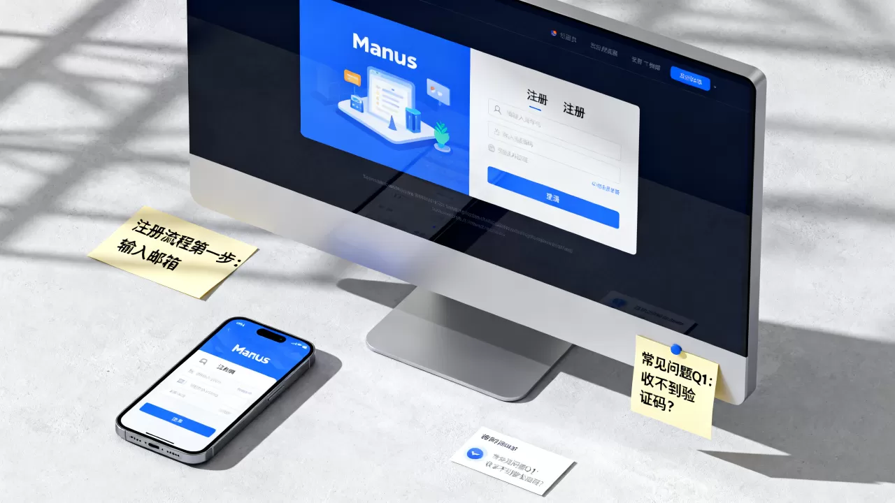 Manus注册教程看不懂？Manus注册流程及常见问题解答