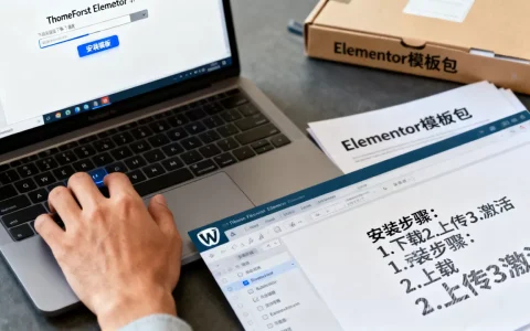 如何安装ThemeForest Elementor模板？WordPress教程