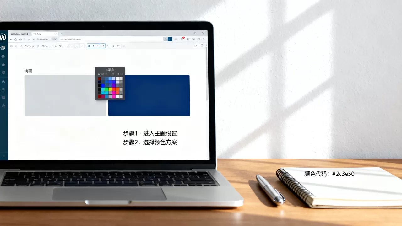 WordPress产品如何换色?实现动态颜色切换教程 WordPress产品如何换色?实现动态颜色切换教程