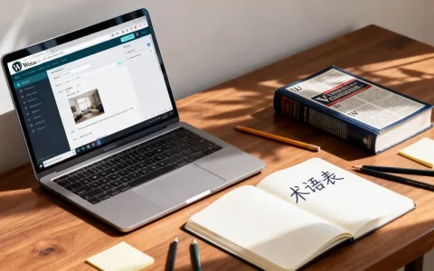 WordPress如何添加术语表？网站添加在线词典教程