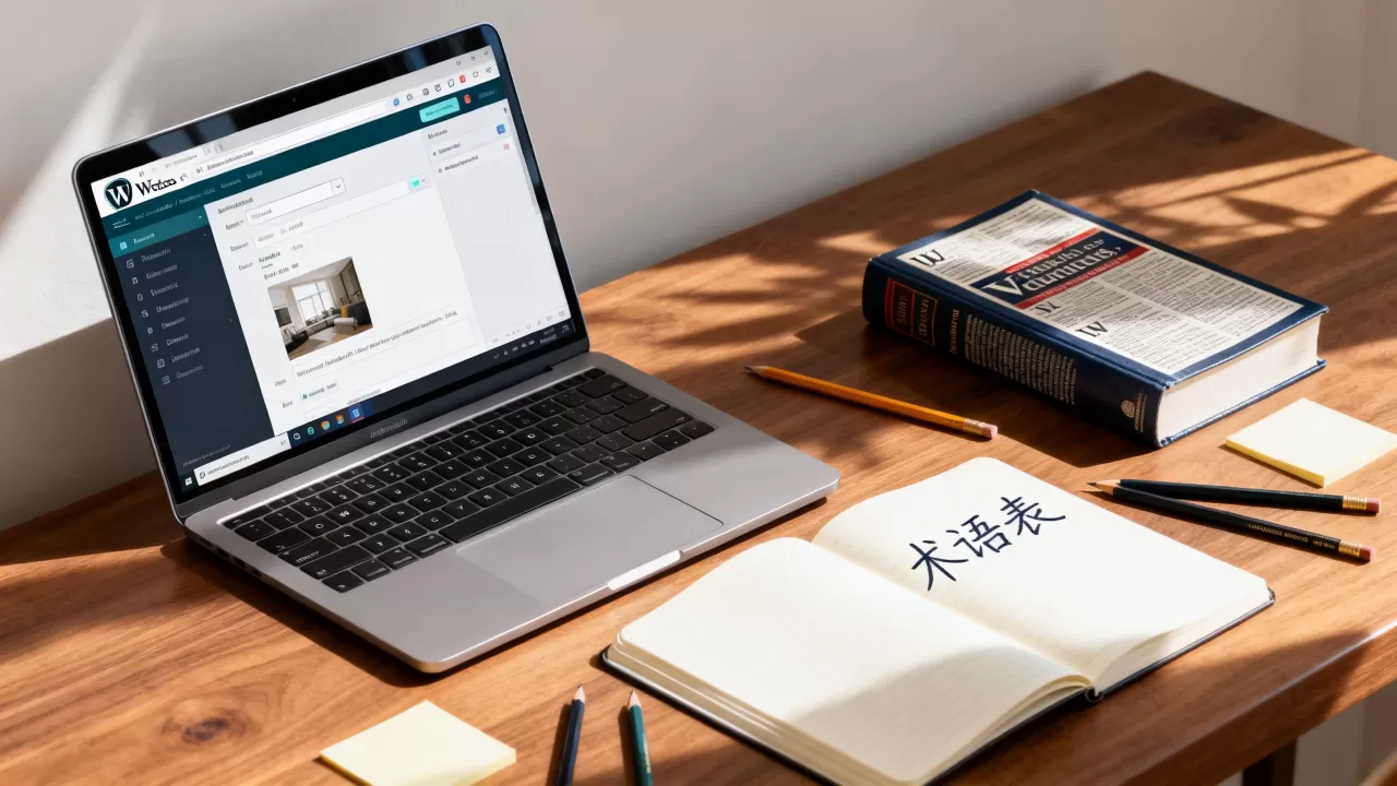 WordPress如何添加术语表?网站添加在线词典教程 WordPress如何添加术语表?网站添加在线词典教程