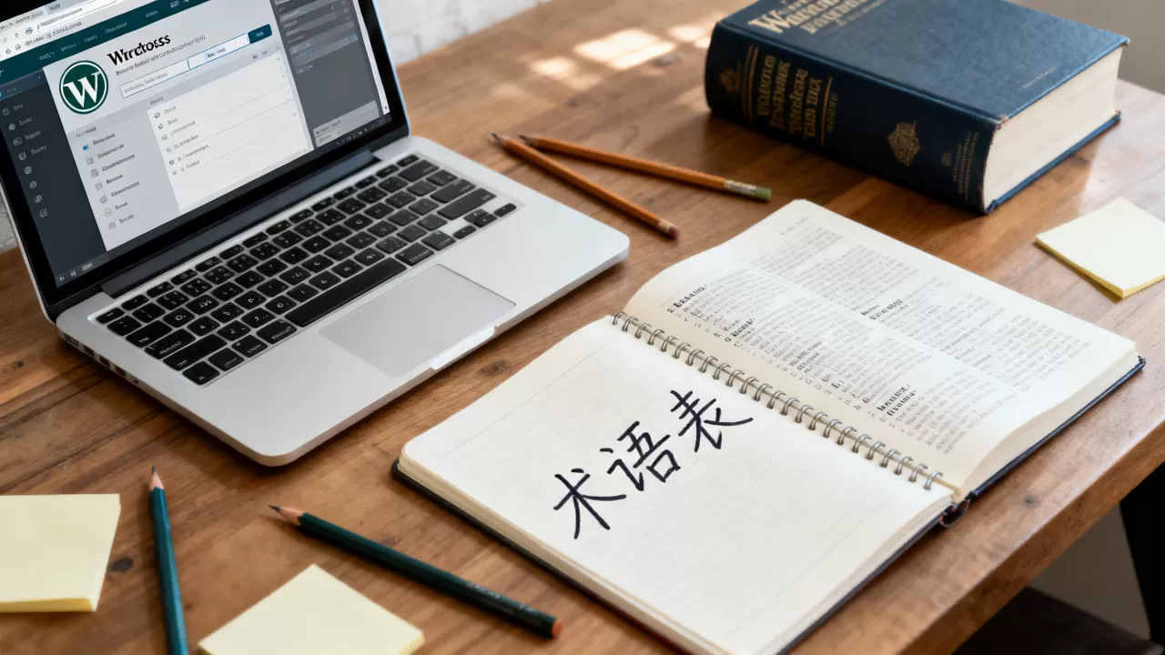 WordPress如何添加术语表?网站添加在线词典教程 WordPress如何添加术语表?网站添加在线词典教程