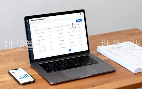 Woocommerce订单怎么批量管理？woocommerce订单批量导出