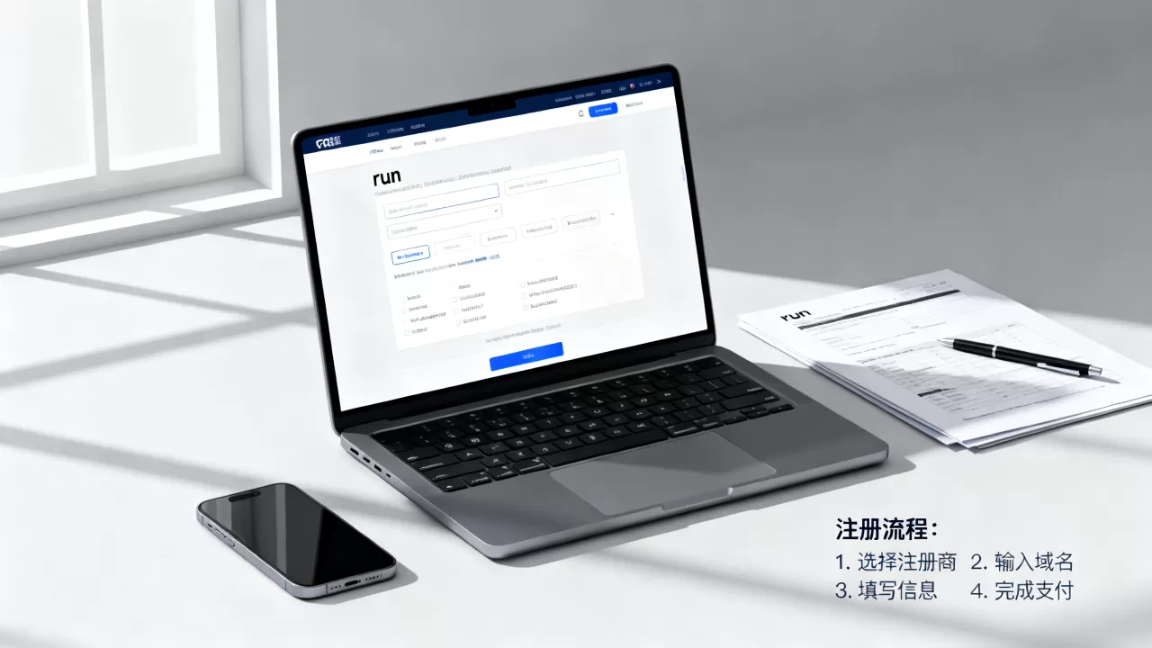 新通用顶级域名.run怎么注册？.run域名注册流程详解