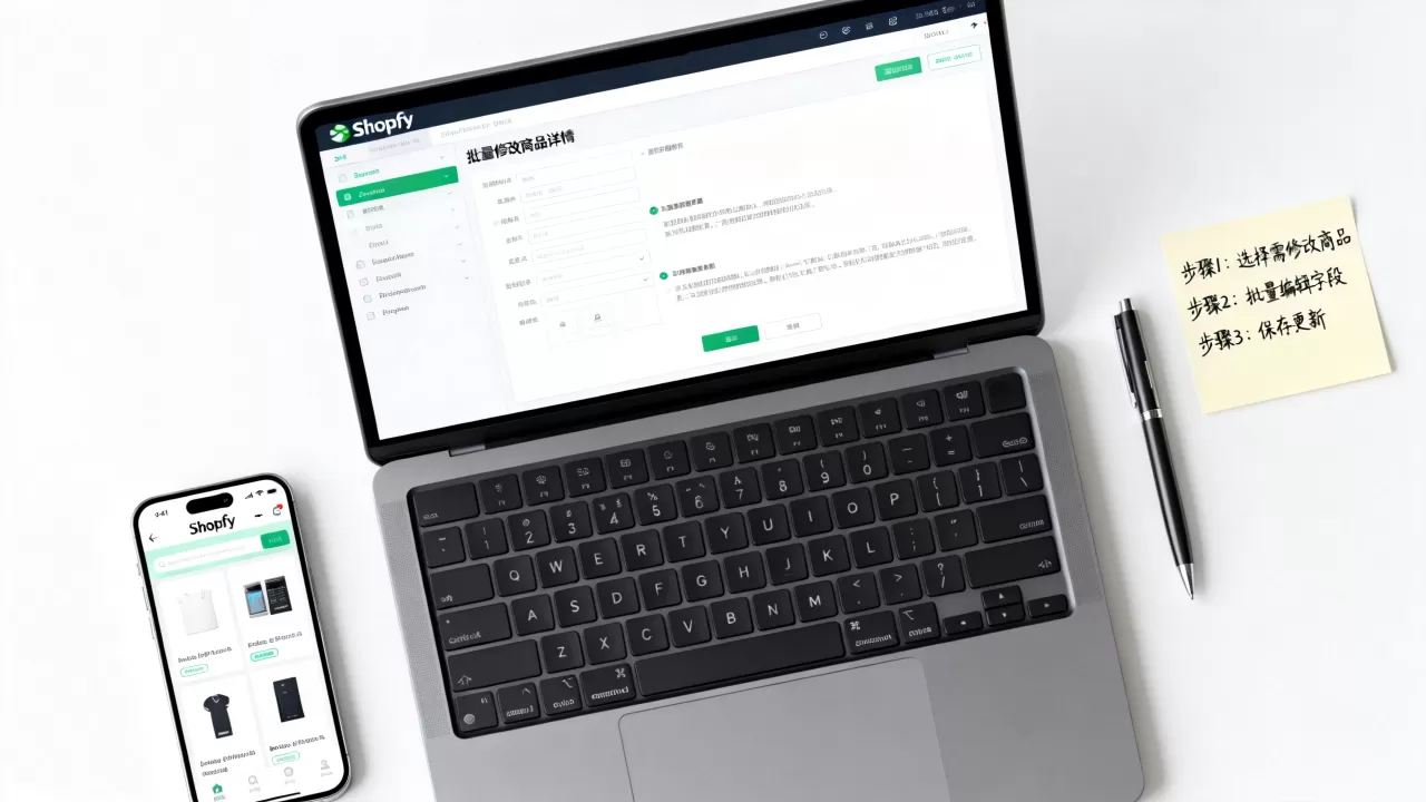 Shopify产品信息怎么批量修改?批量修改商品详情教程 Shopify产品信息怎么批量修改?批量修改商品详情教程
