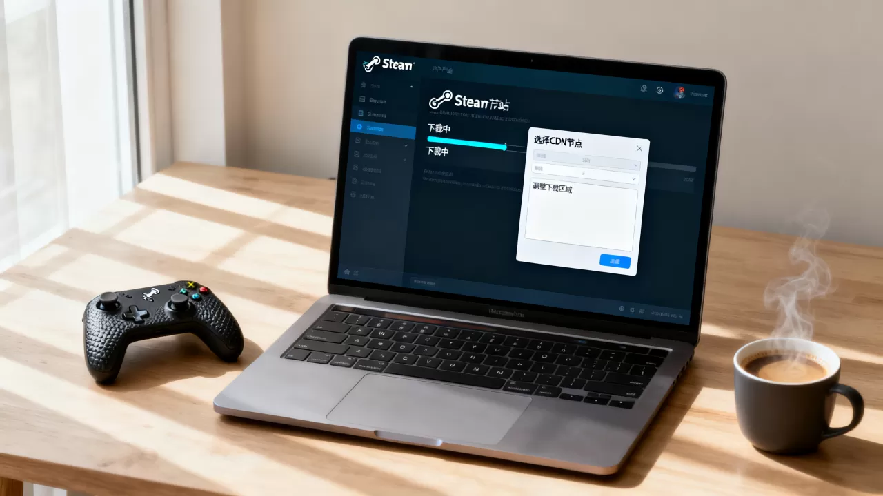 Steam里的cdn是什么？steam游戏下载加速教程