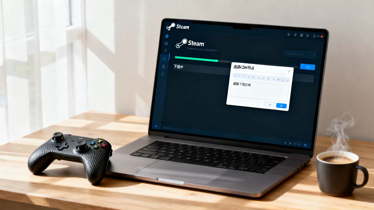 Steam里的cdn是什么？steam游戏下载加速教程