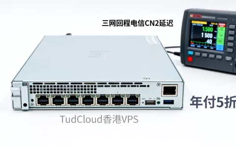 TudCloud香港VPS年付5折值得买吗，TudCloud三网回程电信CN2延迟多少