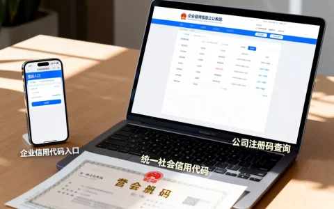 公司注册码怎么查？企业信用代码查询入口