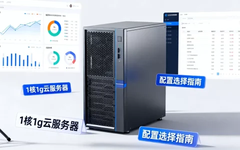 1核1g云服务器建站够用吗？公司网站服务器配置怎么选