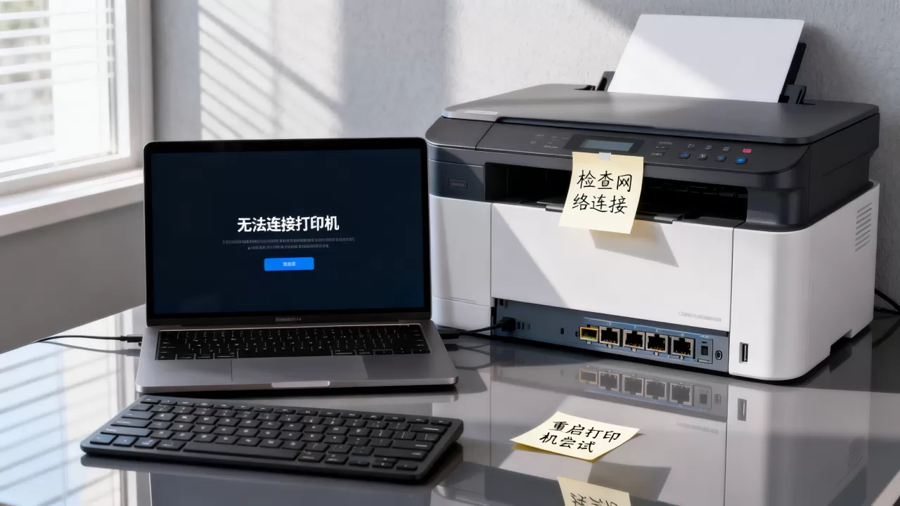 公司电脑连不上网络打印机怎么办？打印机连接不上怎么解决