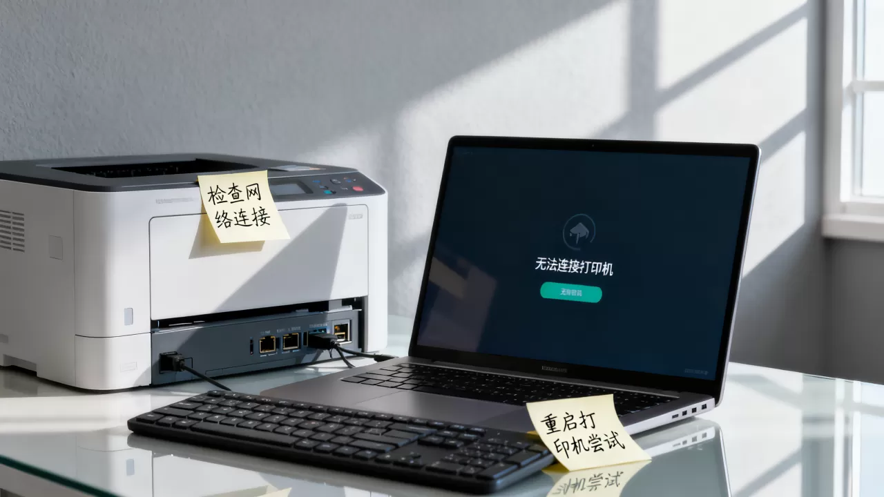 公司电脑连不上网络打印机怎么办？打印机连接不上怎么解决