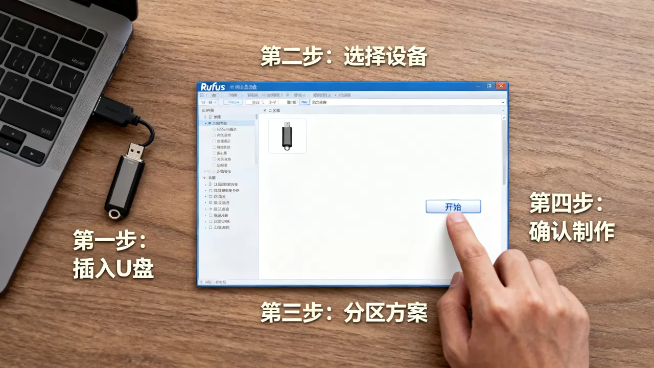 Rufus怎么使用？Rufus制作启动盘详细步骤