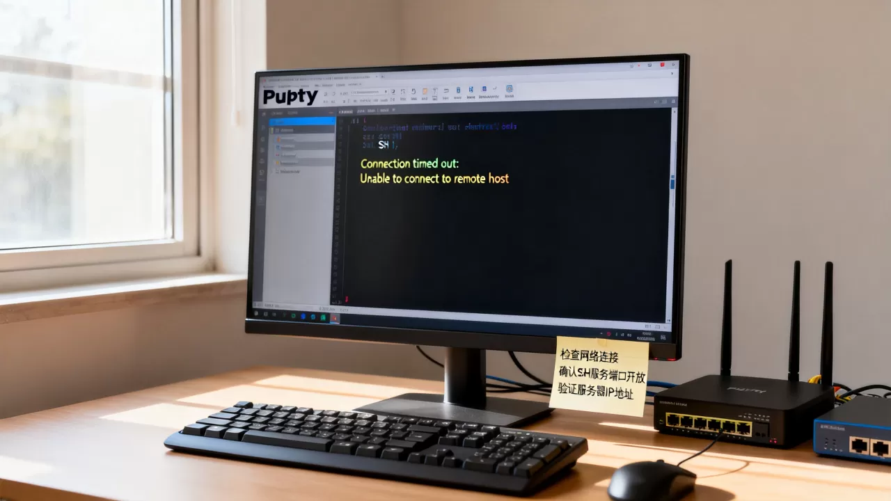 PuTTY远程连接SSH失败怎么办?SSH连接超时解决方法 PuTTY远程连接SSH失败怎么办?SSH连接超时解决方法