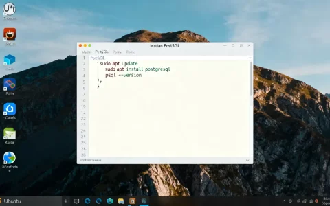 Ubuntu怎么安装PostgreSQL？Ubuntu安装PostgreSQL图文教程