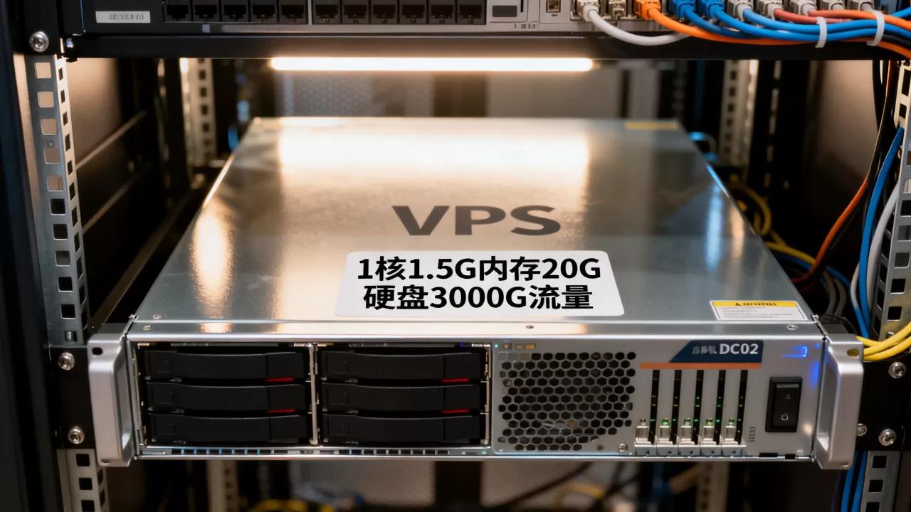 RackNerd洛杉矶DC02机房VPS值得买吗，1核1.5G内存20G硬盘3000G流量