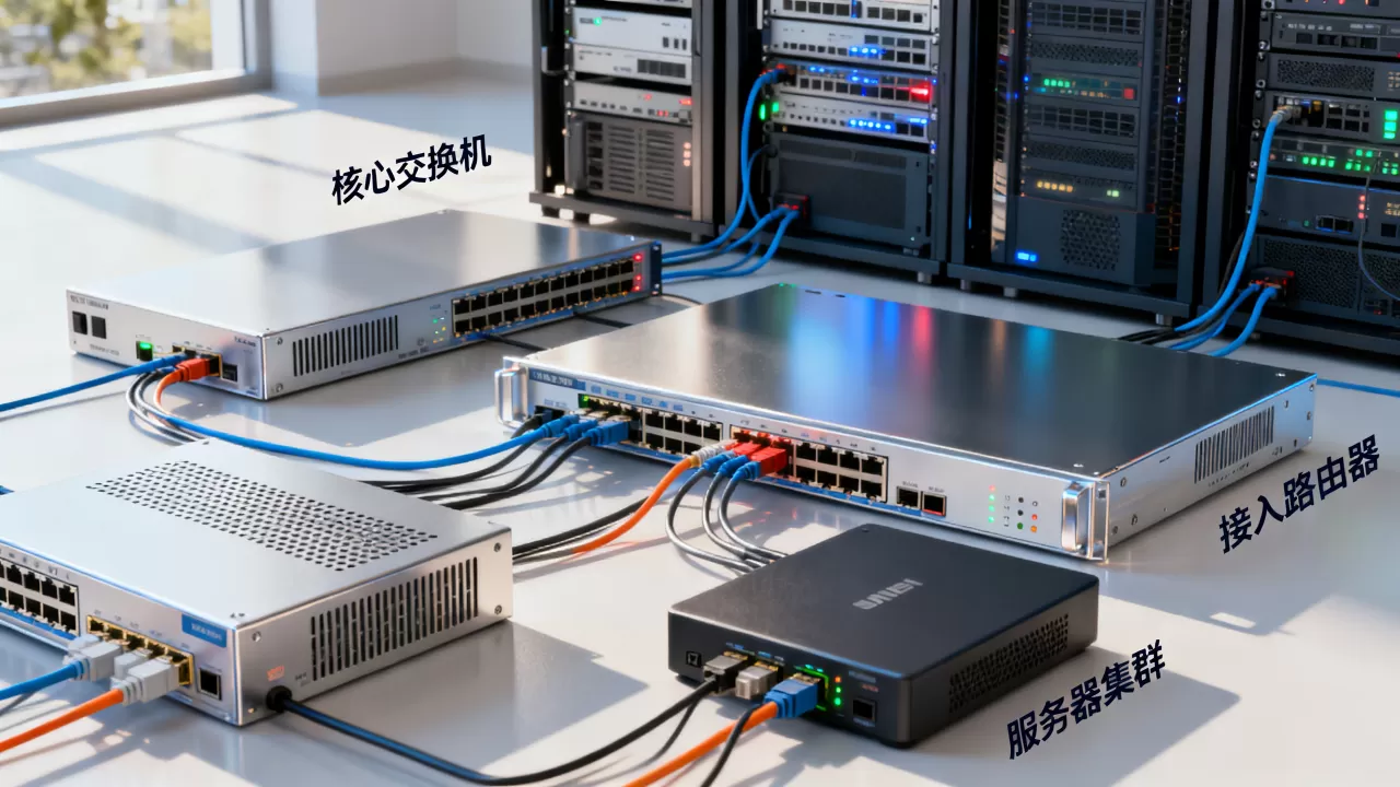 公司网络拓扑结构图怎么画?企业网络拓扑图模板 公司网络拓扑结构图怎么画?企业网络拓扑图模板
