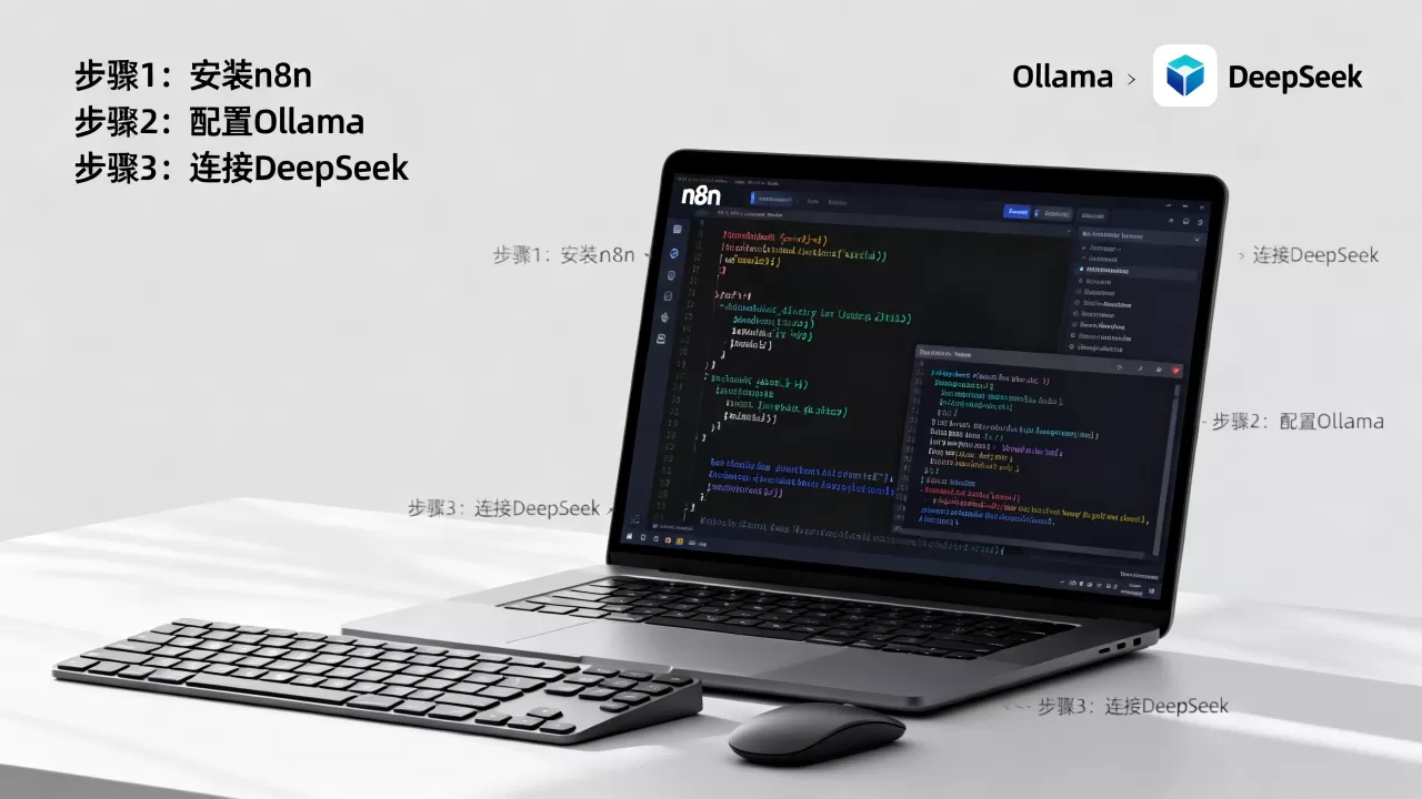 如何用n8n+Ollama+DeepSeek创建个人AI智能体?n8n搭建AI智能体教程 如何用n8n+Ollama+DeepSeek创建个人AI智能体?n8n搭建AI智能体教程