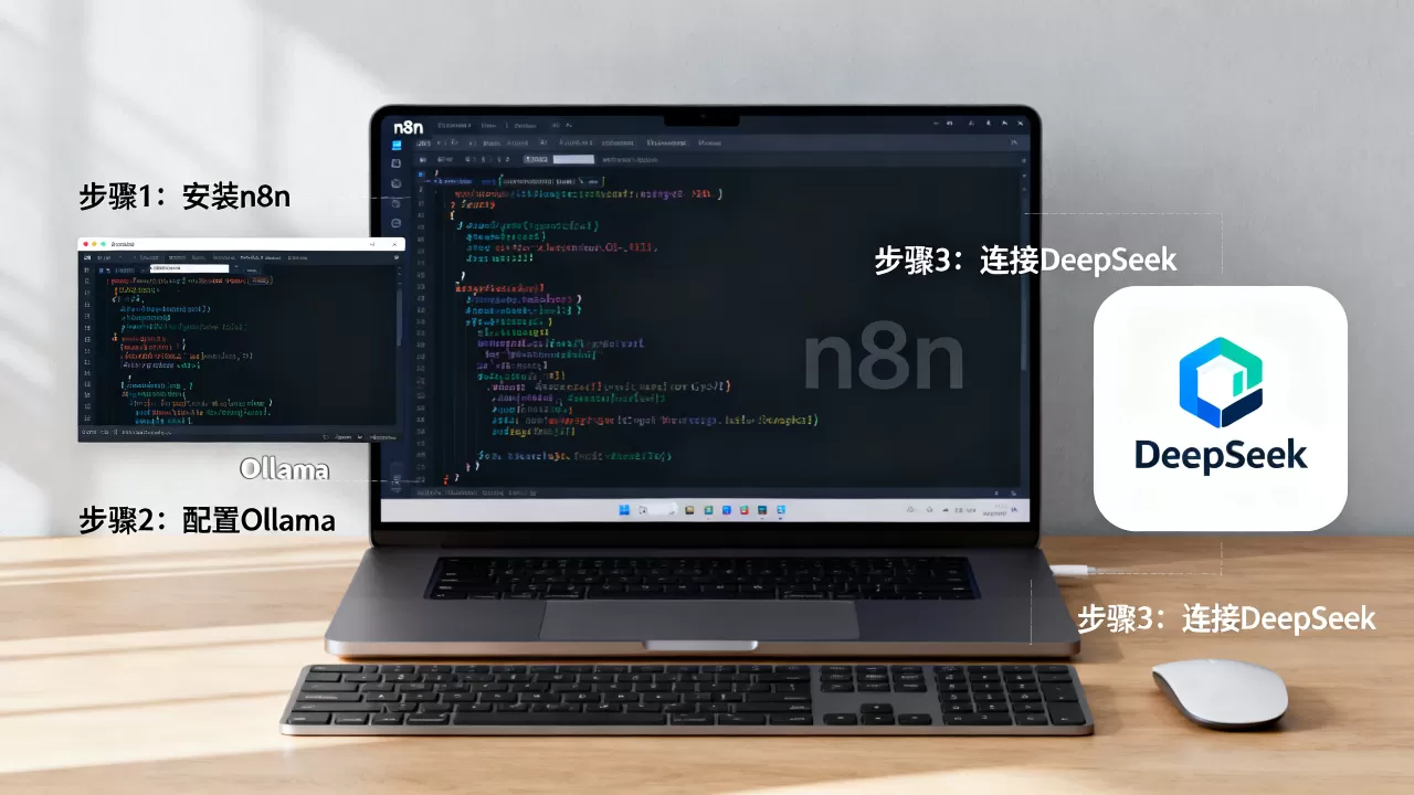 如何用n8n+Ollama+DeepSeek创建个人AI智能体?n8n搭建AI智能体教程 如何用n8n+Ollama+DeepSeek创建个人AI智能体?n8n搭建AI智能体教程