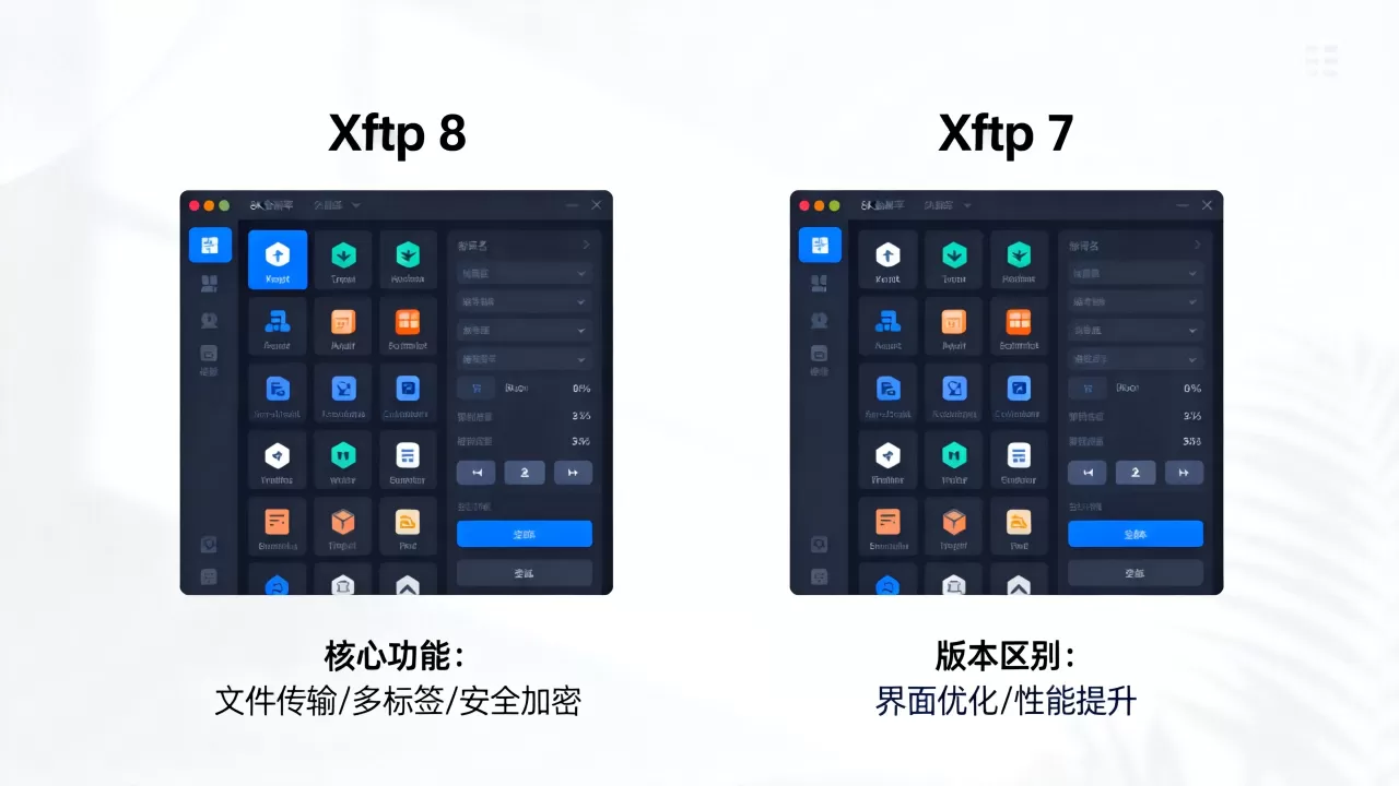 Xftp 8有哪些核心功能?Xftp 8和Xftp 7区别 Xftp 8有哪些核心功能?Xftp 8和Xftp 7区别