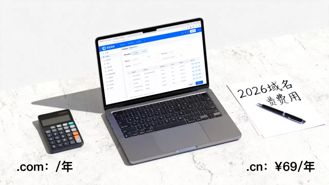 2026年域名费用是多少?域名注册购买多少钱一年 2026年域名费用是多少?域名注册购买多少钱一年