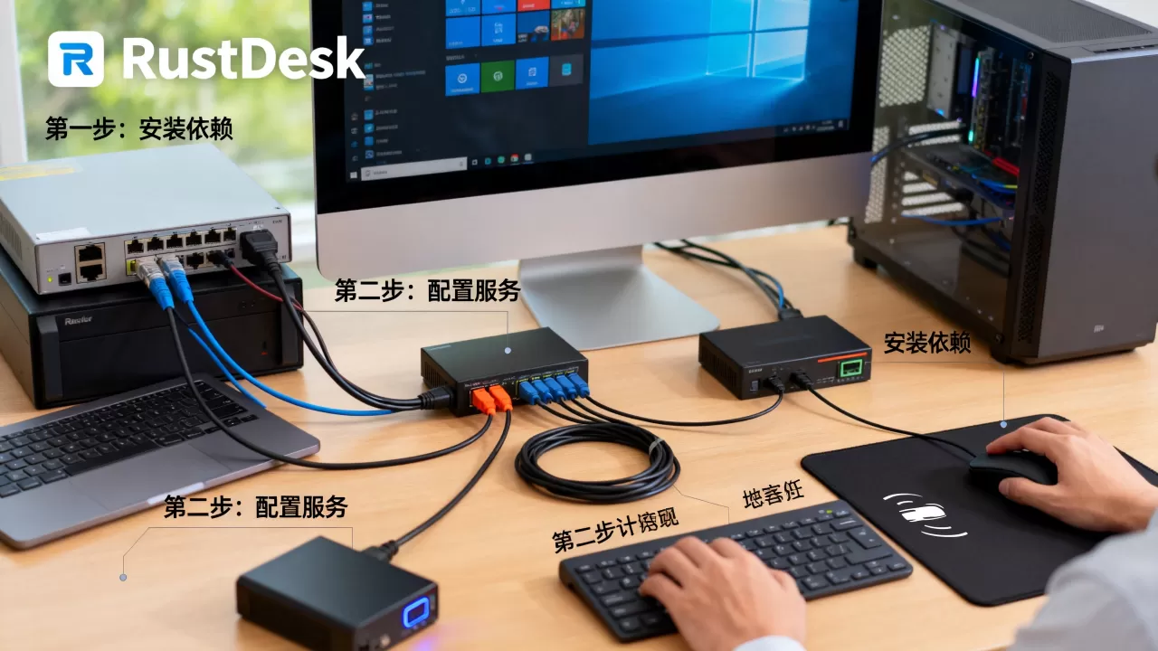 莱卡云怎么部署RustDesk?RustDesk自建教程 莱卡云怎么部署RustDesk?RustDesk自建教程