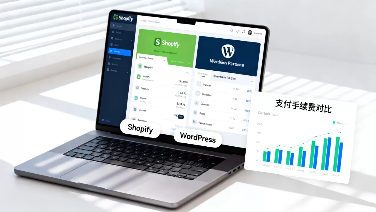 Shopify和WordPress支付网关选哪个?哪个平台支付手续费更低 Shopify和WordPress支付网关选哪个?哪个平台支付手续费更低